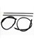 Mercedes 190 W201 1982-1993 Için Tek Yöne Açılır Sunroof Fitili Çıtaları 4