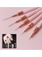 7 Adet Tarzı Eval Nail Art Fırçalar Naylon Saç Tırnak Fırçası Akrilik Astar Fırça Tırnak Boyama Fırçaları Uv Jel Boyama Kalem Manikür Aracı (Yurt Dışından) 5