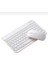 Alfa MEC Apple iPad Air 11 2024 Uyumlu Kablosuz Bluetooth Klavye+Mouse Set 3