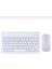 Alfa MEC Apple iPad Pro 13 2024 Uyumlu Kablosuz Bluetooth Klavye+Mouse Set 3