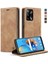 Oppo A74 4g Için Flip CASE/A95 4g Vintage Pu Deri Cüzdan Kılıf Kart Yuvası (Yurt Dışından) 1