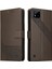 Realme C20 Premium Deri Darbeye Üç Kart Yuvaları 4 Için Flip Case (Yurt Dışından) 1