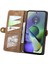 Motorola Moto G54 5g Flip Kapak Için Flip Case Cüzdan Deri Kılıf Basit (Yurt Dışından) 5