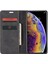 Iphone Xs Max Flip Folio Kitap Kılıf Için Flip Case Kart Yuvası Kickstand Pu (Yurt Dışından) 5