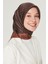 Armine Sport Twill Eşarp - 8557-83 Acı Kahve 1