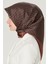 Armine Sport Twill Eşarp - 8557-83 Acı Kahve 2