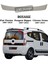 SML Dizayn Fiat Fiorino-Peugeot Bipper-Citroen Nemo 2007-2024 Bagaj Üstü Tavan Spoiler-Spoyler-Rüzgarlık-Kanat-Çıta Boyasız 2