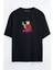 Akita Köpek Baskılı Oversize Unisex T-Shirt 1