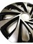 Seat Cordoba Uyumlu 15 Inç Piano Black Siyah Beyaz Renkli Jant Kapağı 4 Adet 2