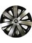 Audi A6 Uyumlu 15 Inç 4 Adet Piano Black Siyah Jant Kapağı Takımı 1