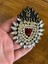 9x7 cm Kristal Dikme Zirkon Taşlı Arma Apolet Dikiş Giyim Aksesuarı 3
