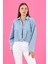 Kadın Lorena Sky Blue Jean Ceket 1