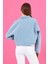 Kadın Lorena Sky Blue Jean Ceket 4