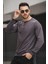 Balance Baskılı Slim Fit Likralı Sıfır Yaka Erkek Sweatshirt 3