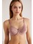 Gül Kurusu Nelly Balenli Transparan Detay Toparlayıcı Sütyen 1
