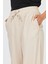 Kadın Sally Taş Yüksek Bel Wide Leg Lyocell Pantolon (Lyocell) 3