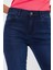 Kadın Gabriel Blue Black Straight Fit Jean Pantolon 3