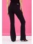 Kadın Jenny Black Flare Jean Pantolon 4