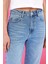 Kadın Maria Med Blue Slim Mom Jean Pantolon 3