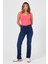 Kadın Gabriel Blue Black Straight Fit Jean Pantolon 1