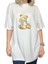 Teddy Baskılı Oversize Unisex T-Shirt 3