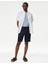 Regular Fit Keten Chino Şort 1