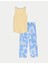 Pamuklı Desenli Pijama Takımı 4