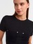 30749 Cep Detaylı T-Shirt-Siyah 4