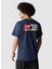 The North Face Lacivert Erkek Bisiklet Yaka Baskılı T-Shirt NF0A89538K21_M S/s Nse Graphıc Tee 3