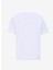 Beyaz Kadın Bisiklet Yaka Basic T-Shirt F4Sl-Tst0740 2
