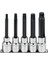 5 Pc.1/2" Xzn Uçlu Lokma Tk./uzun Tip/raylı C28S-RX5L 1
