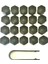 Siyah Bijon Kapağı Takim 20 Ad A1 A3 A4 A5 A6 A7 A80 Caddy Golf 504595371 1