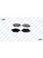 Ön Fren Balatası C3 II-C4-XSARA-P1007-P207-P307 Doblo 2006- 504617673 1