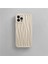 Apple iPhone 12 Pro Uyumlu Kılıf Zebana Line Art Silikon Kılıf Bej 2
