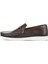 Kahverengi Deri Erkek Loafer 21MA84 3