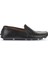 Siyah Flotter Deri Erkek Loafer 21MA02 1