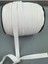 1.3 cm Grogren Şerit-Beyaz-5 Metre 5
