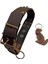 Köpek boyun tasması hakiki deri siyah kahverengi genişlik:3cm boyun ölçüsü:S.27-35cm dog collar T1-19S 1