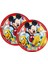 Mickey Kırmızı 8 Adet Tabak 23 cm 1