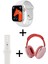 Tekno Trust 6 Ay Watch 8 Akıllı Saat ve P9 Pro Kulaküstü Kulaklık Ikili Paket Kordon Hediyeli Ithalatçı Garanti 3