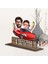 Kişiye Özel 3D Kabartma Isimli Baba-Oğul Karikatürlü Ahşap Biblo-7, Babaya Hediye, Babalar Günü Hediyeleri 2