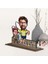 Kişiye Özel 3D Kabartma Isimli Baba-Oğul Karikatürlü Ahşap Biblo-12, Babaya Hediye, Babalar Günü Hediyeleri 4