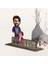 Kişiye Özel 3D Kabartma Isimli Baba-Oğul Karikatürlü Ahşap Biblo-2, Babaya Hediye, Babalar Günü Hediyeleri 2