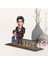 Kişiye Özel 3D Kabartma Isimli Baba-Oğul Karikatürlü Ahşap Biblo-5, Babaya Hediye, Babalar Günü Hediyeleri 4