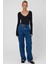Siyah V Yaka Uzun Kol Esnek Kumaş Bodysuit MG2132 3