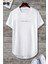 Freedom 2'Li Paket Uzun Eteği Oval Pamuklu Comfort Fit Unisex Tshirt 3