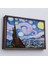 Çerçeveli Vincent Van Gogh - Yıldızlı Geceler Premium Görüntü TABLOSU-7163 2