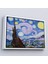 Çerçeveli Vincent Van Gogh - Yıldızlı Geceler Premium Görüntü TABLOSU-7163 4