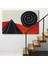 Çerçeveli Alexander Calder - Piramit ve Sarmal Tablo - Pyramid And SPIRAL-7111 4