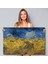 Çerçeveli Vincent Willem Van Gogh - Kargalarla Buğday Tarlası TABLO-7190 2